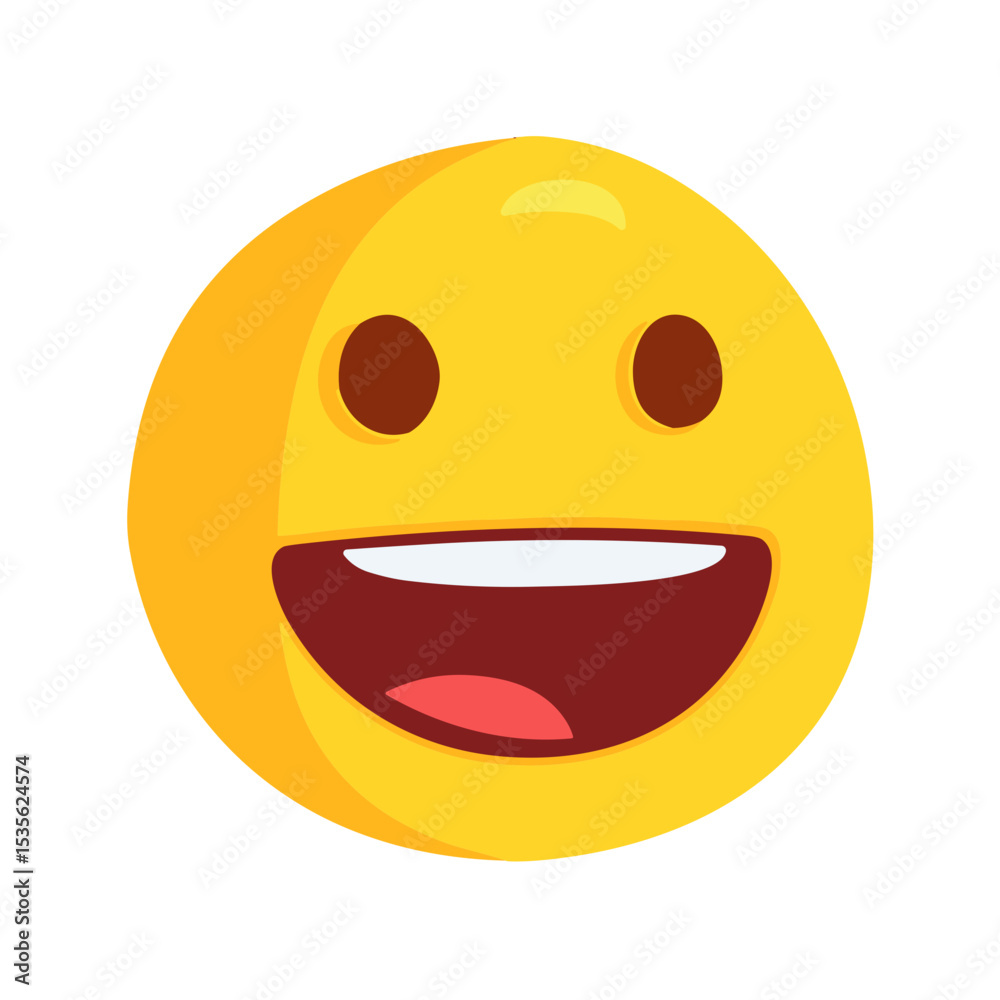 Fototapeta premium Grinning Face