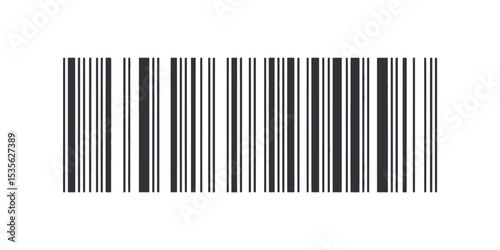 Barcode Graphic High-Resolution Vector Illustration