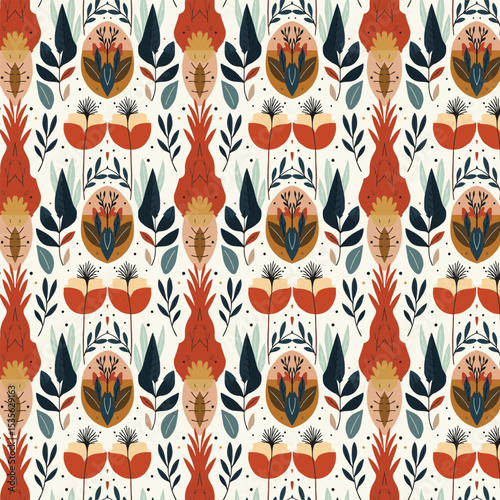 Abstract shameless pattern flower
simple geometric vector seamless pattern with  line texture on white background. Light modern simple wallpaper, bright tile backdrop, monochrome graphic element