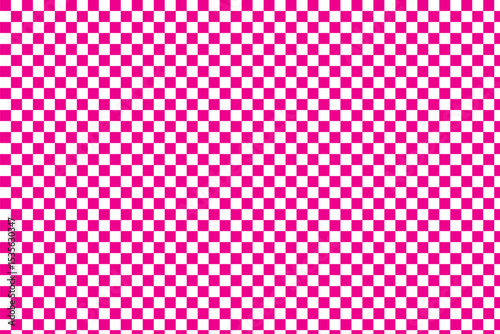 Pink and white chess board pattern as seamless repeat style, replete image design for fabric printing Vector Background pink Checkerboard Abstract Seamless Pattern Print on the wall or the tablecloth.