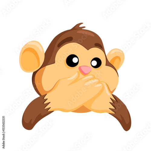 Speak No Evil Monkey