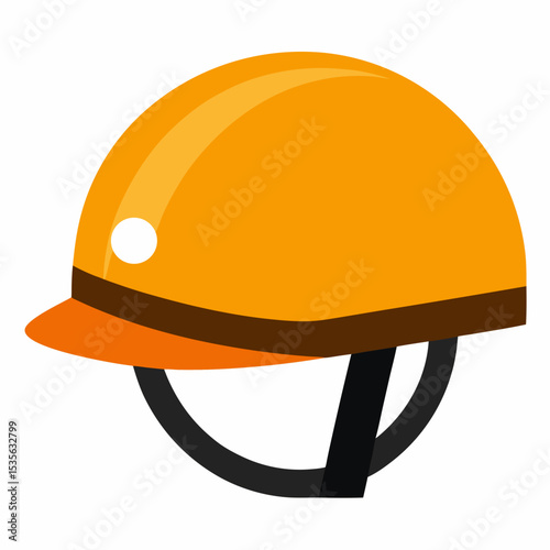 one-safety-helmet-on-white-background