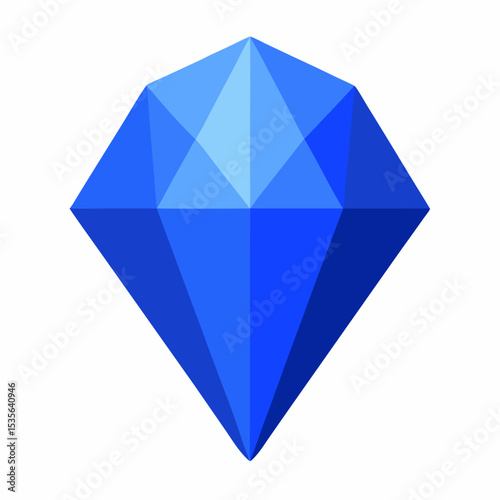 diamond on white background