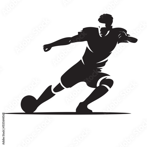 football player silhouette