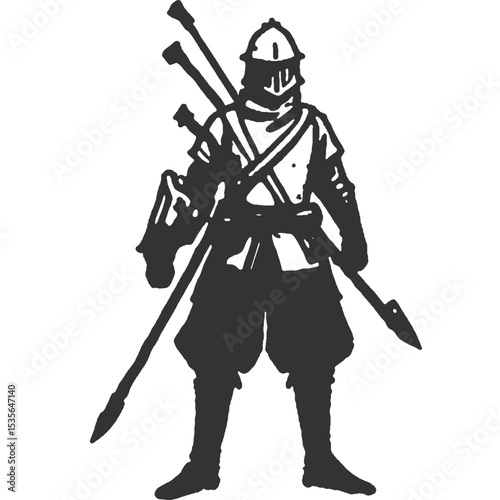 Unequal Burdens Vintage Illustration Vector