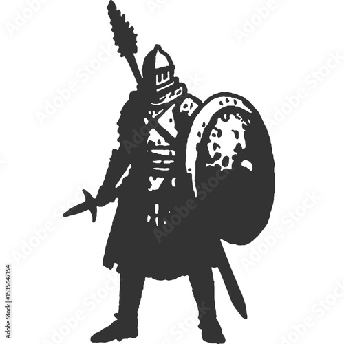 Unequal Burdens Vintage Illustration Vector