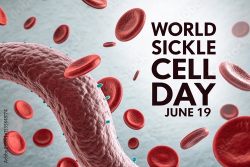 World sickle cell day june 19 blood cells awareness