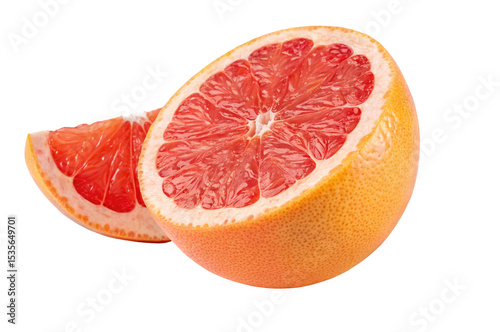 Fresh grapefruit slices citrus fruit healthy eating vitamin c rich juicy fruit breakfast food delicious food