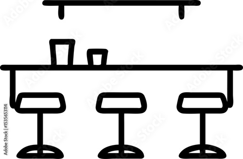 furniture icon set