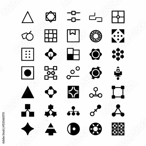 Illustrative icons representing version control, Git branching, merging, commit history, and repository concepts.  Design should be clean and modern.