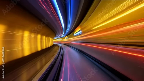 Abstract Speed and Light Tunnel