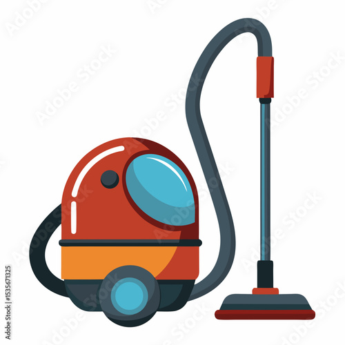 vacuum cleaner on a white background