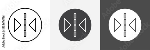 Reflect tool icon set vector art