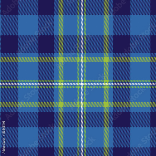 Navy Blue and White Pinstripes Seamless Pattern - Classic clean white pinstripes on navy blue background seamless pattern