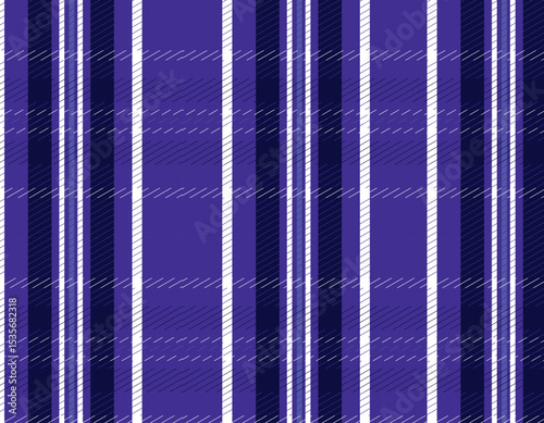 Navy Blue and White Pinstripes Seamless Pattern - Classic clean white pinstripes on navy blue background seamless pattern