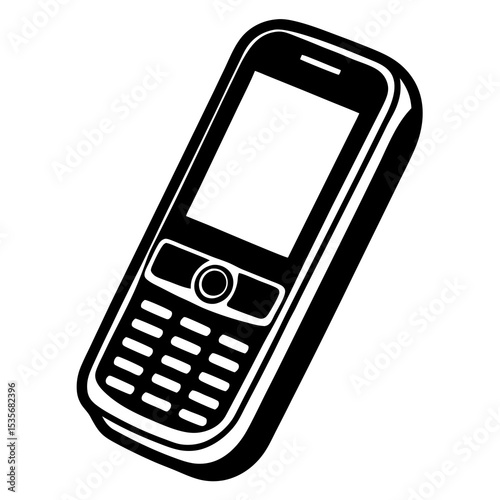 black mobile phone