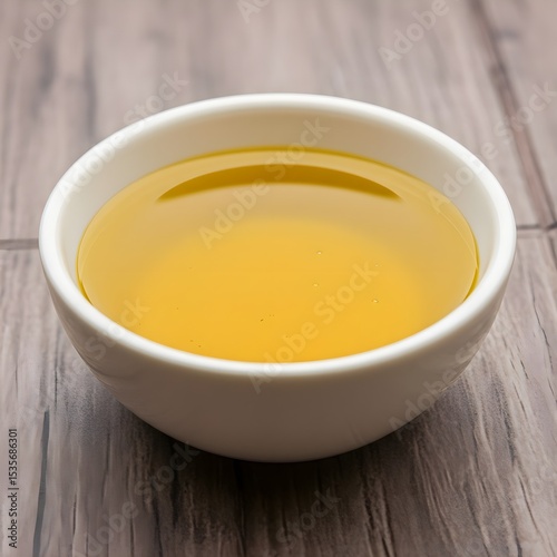 Golden Cooking Oil in White Bowl Culinary Ingredient Healthy Fats Vegan Recipe Nutritional Benefits