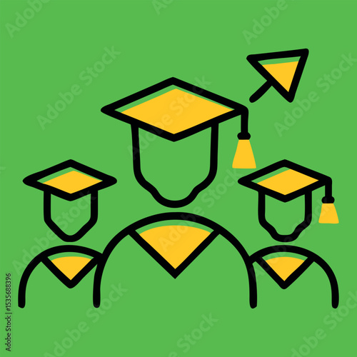 graduation cap and diploma