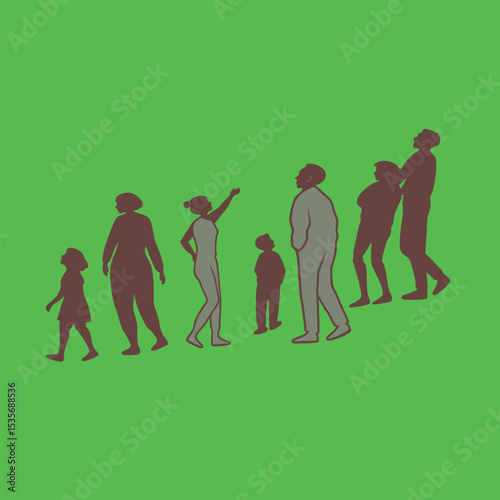 group of people walking