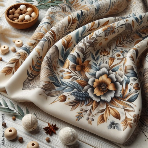 Rayon Viscose Jacquard Soft drapes well and has a slight sheen U