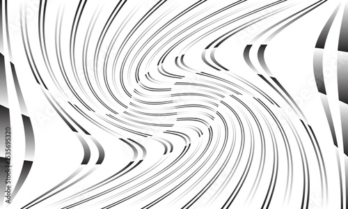 abstract simple irregular gradient double line twist pattern can be used background.