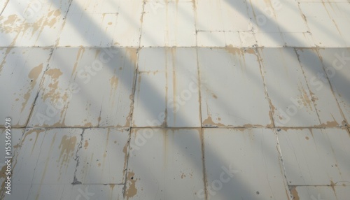 Floor restoration process warehouse video content industrial environment ground level diy concept