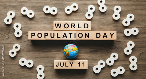 World population day july eleventh awareness global demographics growth sustainability resources planning