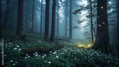Enchanted Forest Misty Nigh...