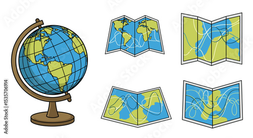 Globes and Maps Navigating Our World From Continents to Countries and Regions