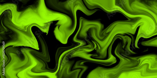 Abstract vivid multicolor liquid background. Colorful marble surface. Dark green marble pattern of the blend of curves. Abstract pattern. Abstract background of colorful liquid liner. 