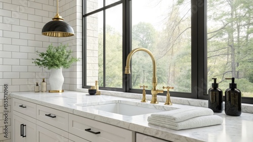 Modern Farmhouse Bathroom S...