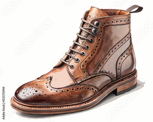  A Magnificent leather boot view