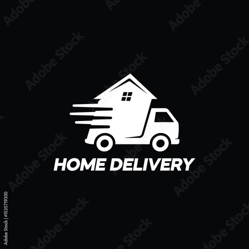 Home Delivery Service Logo