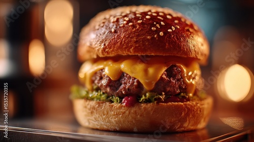 Burger prototype undergoing texture test for optimal blend lab scale measurement : Vegan Burger Lab
