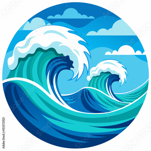 sea wave background