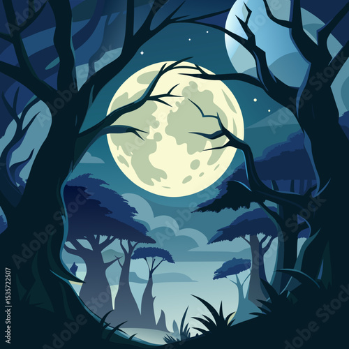 halloween background with bats