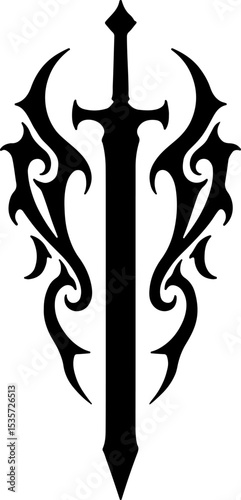 Tribal Skull and Abstract Tattoo Designs