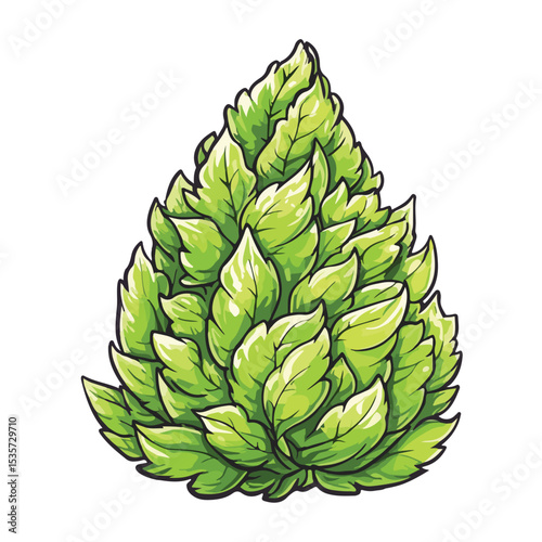 Vector Cannabis Marijuana Dispensary Bud Nug, Cannabis nug