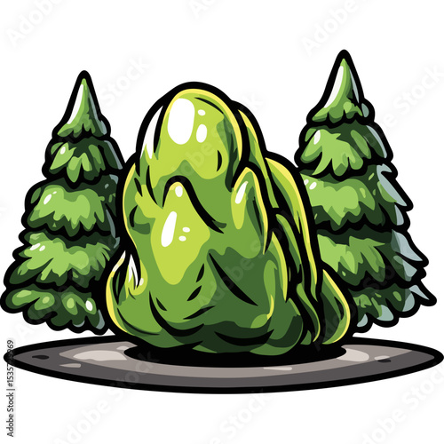 Vector Cannabis Marijuana Dispensary Bud Nug, Cannabis nug