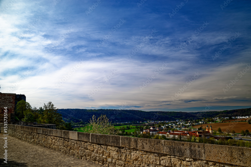 Fototapeta premium beautiful morning in the ancient city of Eichstatt