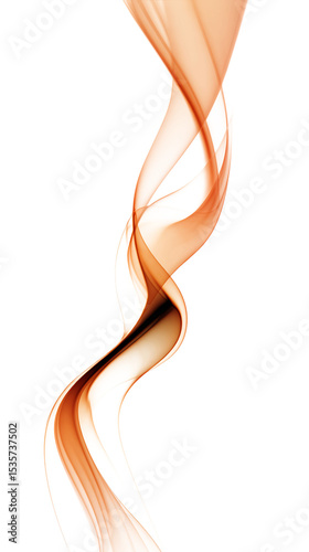 orange against Smoke Swirl on a Transparent Background