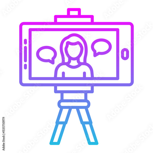 Vlogging Icon