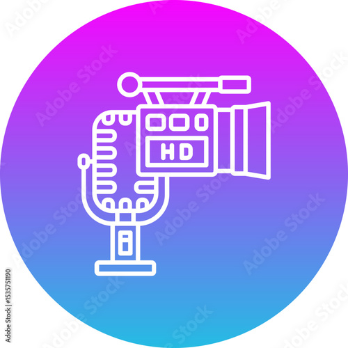 Broadcast video Icon