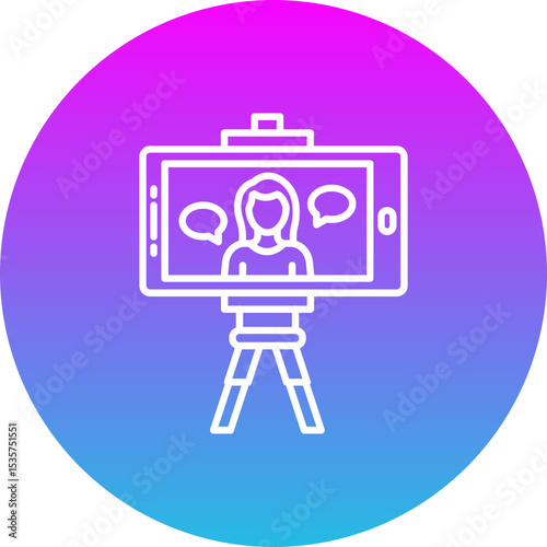 Vlogging Icon