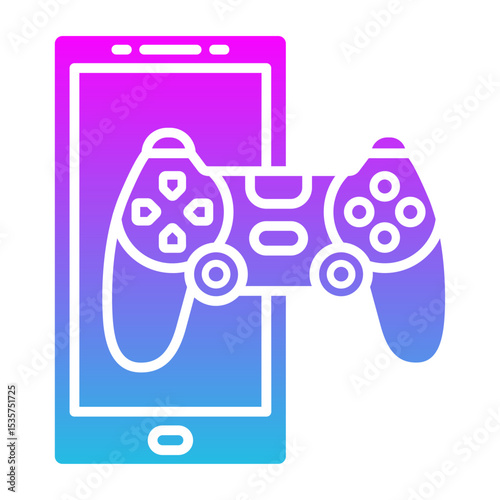 Mobile gaming Icon