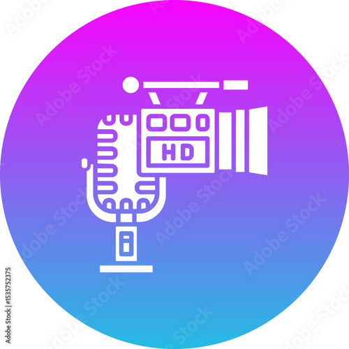 Broadcast video Icon