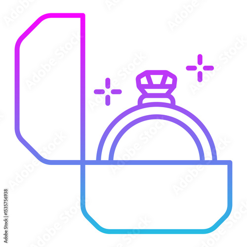 Engagement ring Icon