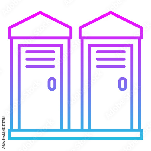 Portable bathroom Icon