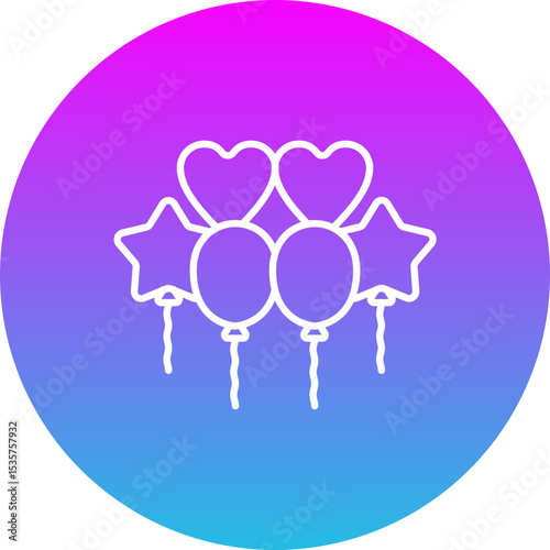 Balloons Icon