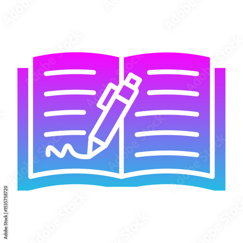 Book signing Icon